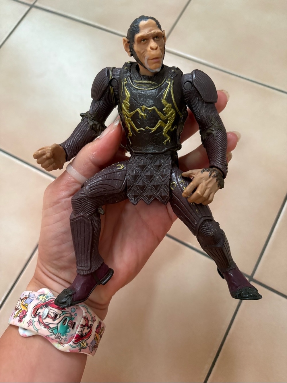2001 Fox Hasbro Planet of the Apes THADE Moveable Action Figure - 6.5”